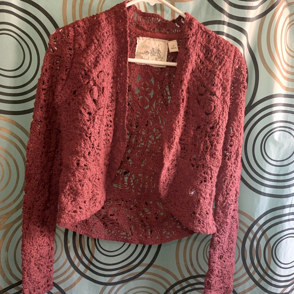 Angel Of The North Cardigan Sweater Sz XS